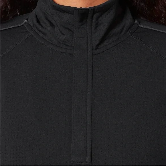 Mondetta Womens Hiking Athletic Workout Tops - Lightweight Quarter-Zip Pullover - Picture 3 of 9